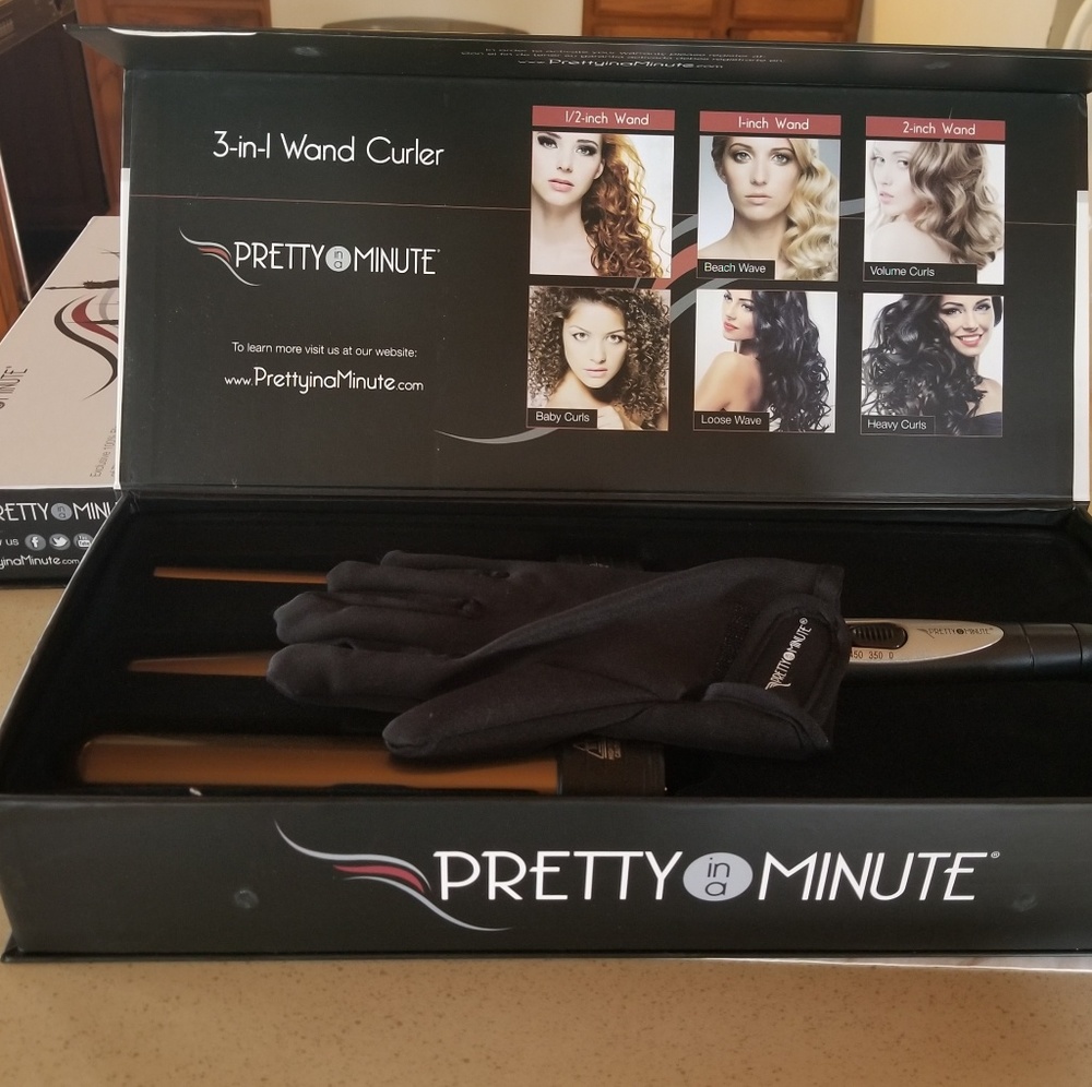 Pretty in a Minute 3n1 Curling Wand